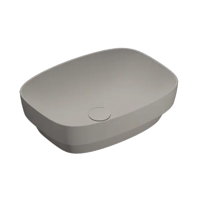 Catalano Alvea Раковина встраиваемая сверху 50x38 см, без перелива, Cataglaze, цвет: tortora матовый 0624500032