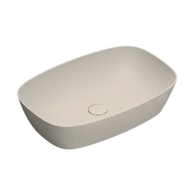 Catalano Alvea Раковина чаша 60x40x14h см, без перелива, покрытие Cataglaze, цвет: sabbia матовый 0622600029