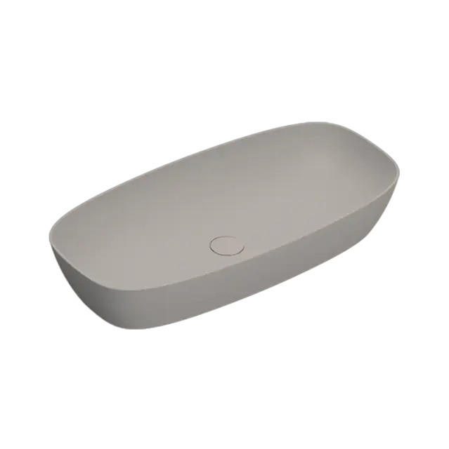 Catalano Alvea Раковина чаша 80x40x14h см, без перелива, покрытие Cataglaze, цвет: tortora матовый 0622800032