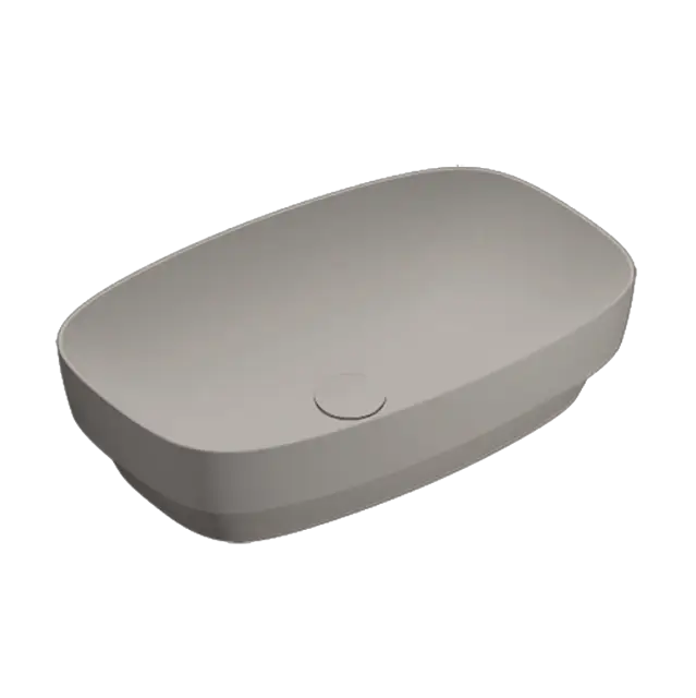 Catalano Alvea Раковина встраиваемая сверху 60x38 см, без перелива, Cataglaze, цвет: tortora матовый 0624600032