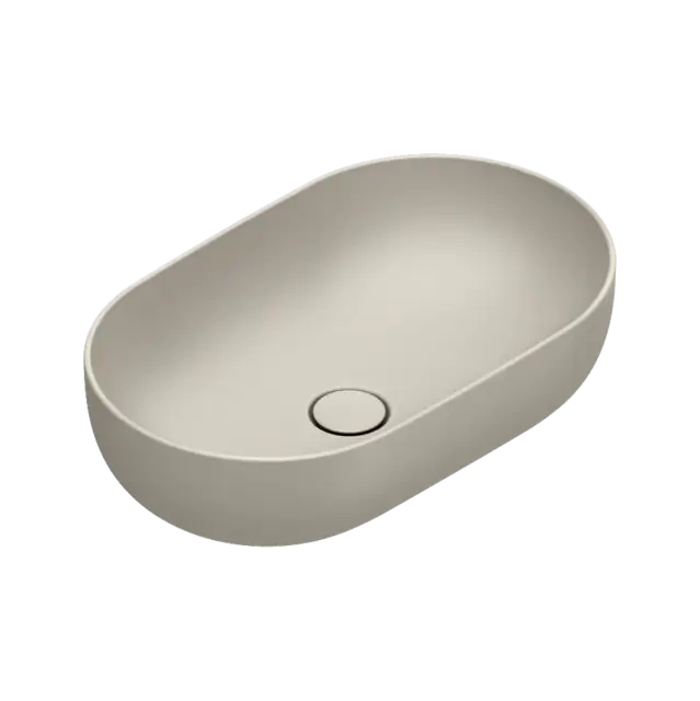 Catalano Sfera Раковина чаша 60x37x16h см, без перелива, покрытие Cataglaze, цвет: sabbia матовый 0522610029