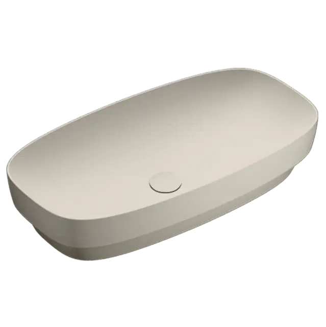 Catalano Alvea Раковина встраиваемая сверху 75x40 см, без перелива, Cataglaze, цвет: sabbia матовый 0624750029