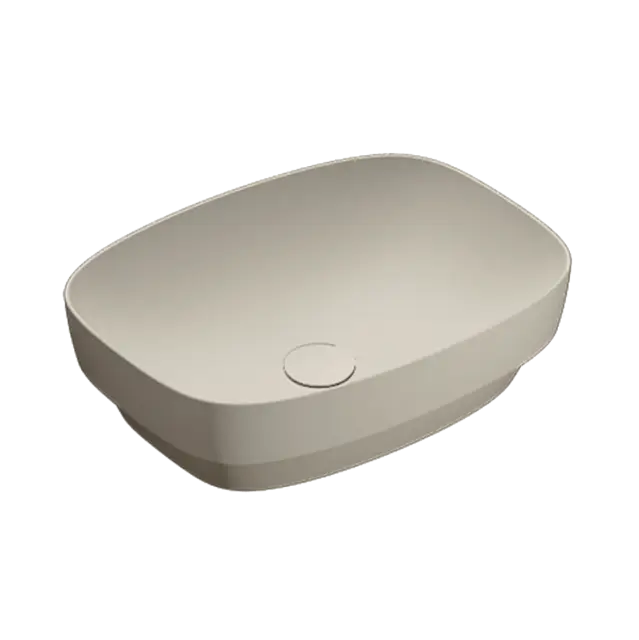 Catalano Alvea Раковина встраиваемая сверху 50x38 см, без перелива, Cataglaze, цвет: sabbia матовый 0624500029