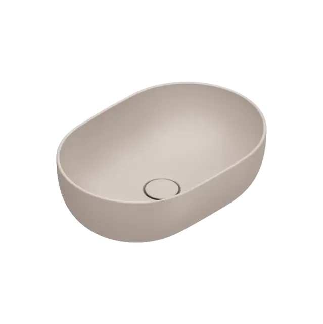 Catalano Sfera Раковина чаша 50x35x16h см, без перелива, покрытие Cataglaze, цвет: seta матовый 0522500031