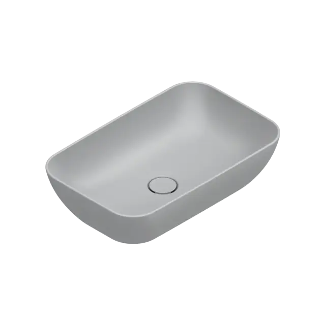 Catalano Green Раковина чаша 60x38x15h см, без перелива, покрытие Cataglaze, цвет: цемент матовый 0422610023