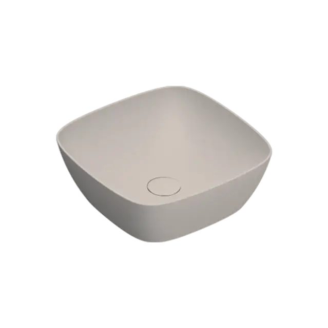 Catalano Alvea Раковина чаша 40x40x14h см, без перелива, покрытие Cataglaze, цвет: seta матовый 0622400031