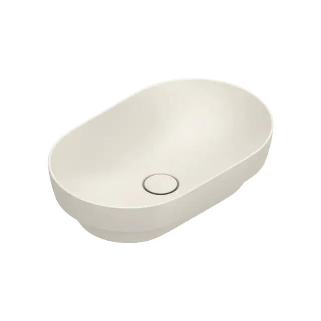 Catalano Sfera Раковина чаша 55x35x14h см, без перелива, покрытие Cataglaze, цвет: lino матовый 0524550030