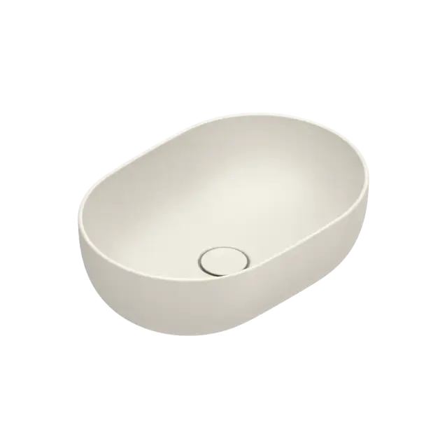 Catalano Sfera Раковина чаша 50x35x16h см, без перелива, покрытие Cataglaze, цвет: lino матовый 0522500030