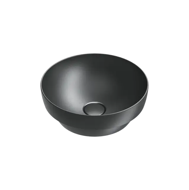 Catalano Sfera Раковина чаша d40x14h см, без перелива, покрытие Cataglaze, цвет: черный матовый 0524400022