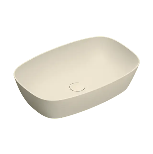Catalano Alvea Раковина чаша 60x40x14h см, без перелива, покрытие Cataglaze, цвет: lino матовый 0622600030