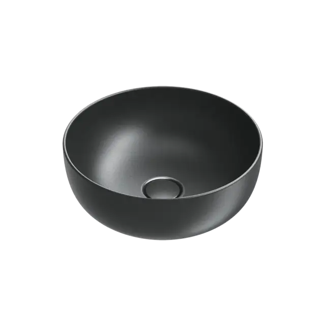 Catalano Sfera Раковина чаша d42x16h см, без перелива, покрытие Cataglaze, цвет: черный матовый 0523430022