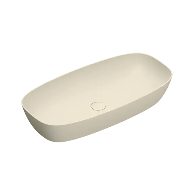 Catalano Alvea Раковина чаша 80x40x14h см, без перелива, покрытие Cataglaze, цвет: lino матовый 0622800030