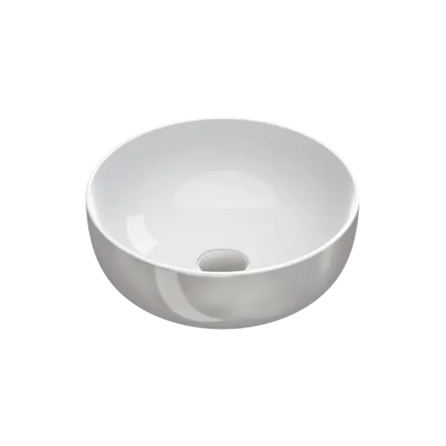 Catalano Gold & Silver Раковина чаша d42x16h см, без перелива, Cataglaze, цвет: серебро/белый глянц. 0523430041