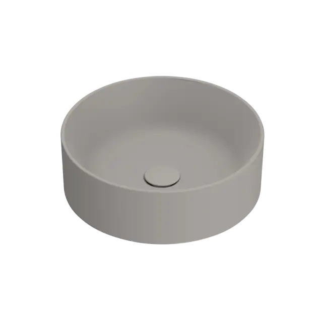Catalano Zero Раковина чаша d40x13h см, без перелива, покрытие Cataglaze, цвет: tortora матовый 0123400032