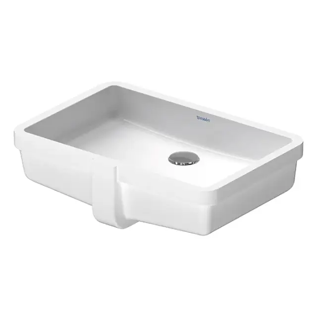 Duravit Vero Раковина встраиваемая снизу 52.5x35.5 см, с переливом, цвет: белый глянцевый 03304800001