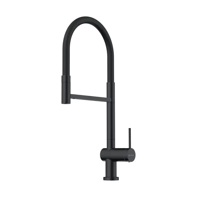 Omoikiri Kanto 2 Plus-SB GB-BL Смес. для кухни с гибк. изливом и возм. подкл. фильтр, цвет: графит 4994401