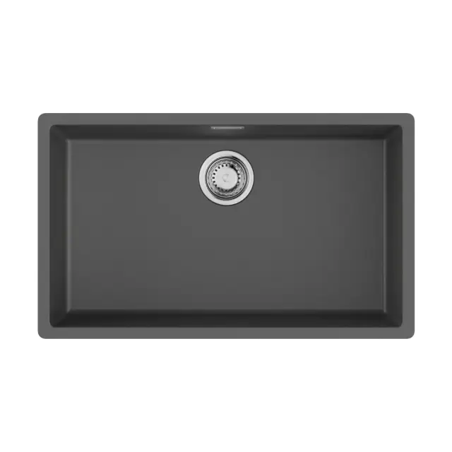 Omoikiri Yamakawa 75T Integra PL Кухонная мойка из Tetogranit 75,6x22 см, цвет: платина 4997280