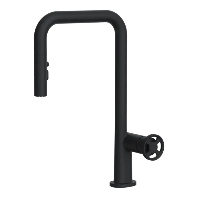 Omoikiri Arita-SB GB Смеситель для кухни с гибким изливом, цвет: графит 4994355