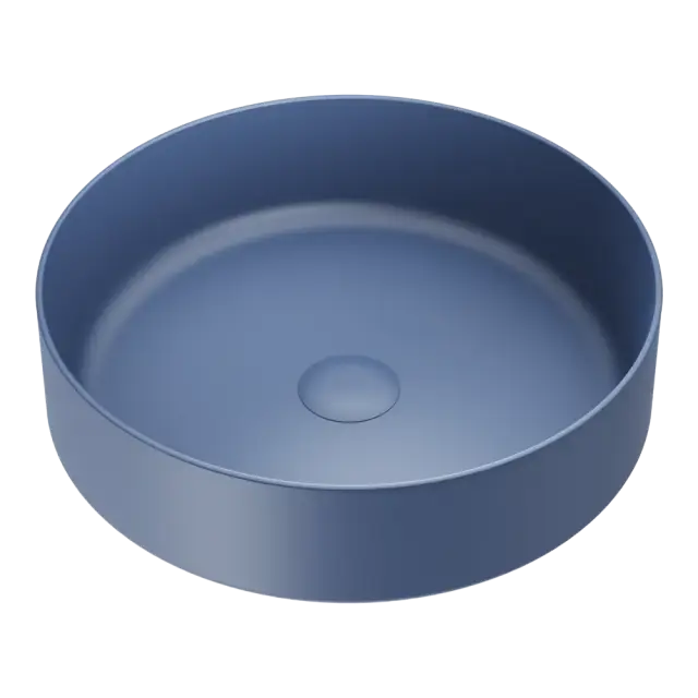 Omoikiri Mira NB Раковина чаша d40,5x12h см, из Natceramic, без перелива, цвет: темно-синий 4972071