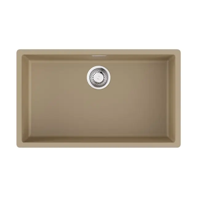 Omoikiri Yamakawa 75T Integra CH Кухонная мойка из Tetogranit 75,6x22 см, цвет: шампань 4997282