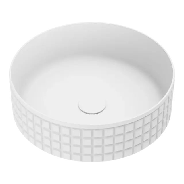 Omoikiri Akira WH Раковина чаша d40,5x12h см, из Natceramic, без перелива, цвет: белый 4972072