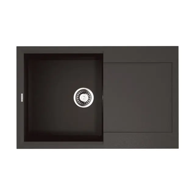 Omoikiri Sakaime 79 ES Кухонная мойка из Tetogranit, крыло справа, 79x24 см, цвет: espresso 4997227