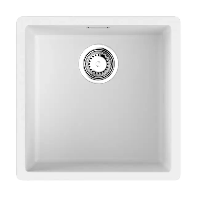 Omoikiri Yamakawa 45T Integra WH Кухонная мойка из Tetogranit 45,6x22 см, цвет: белый 4997255