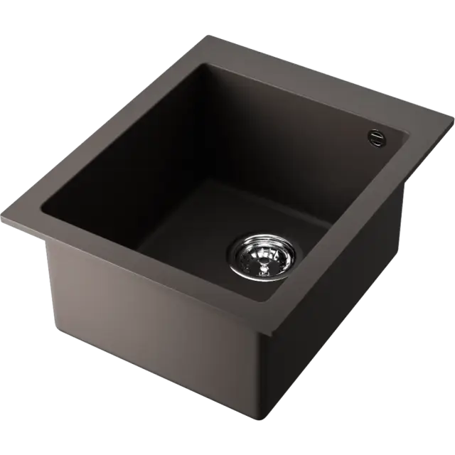 Omoikiri Bosen 41 ES Кухонная мойка из Tetogranit 41x21 см, цвет: espresso 4997205