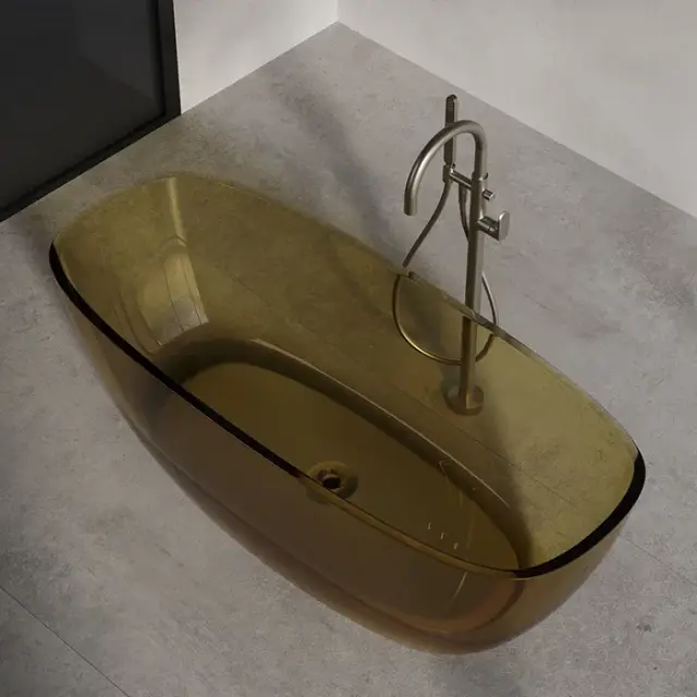 Dea Design Soul Ванна из Glasstech отдельностоящая 172x72 см, полиэфирная смола, цвет: classic green DD8630 1700 R6