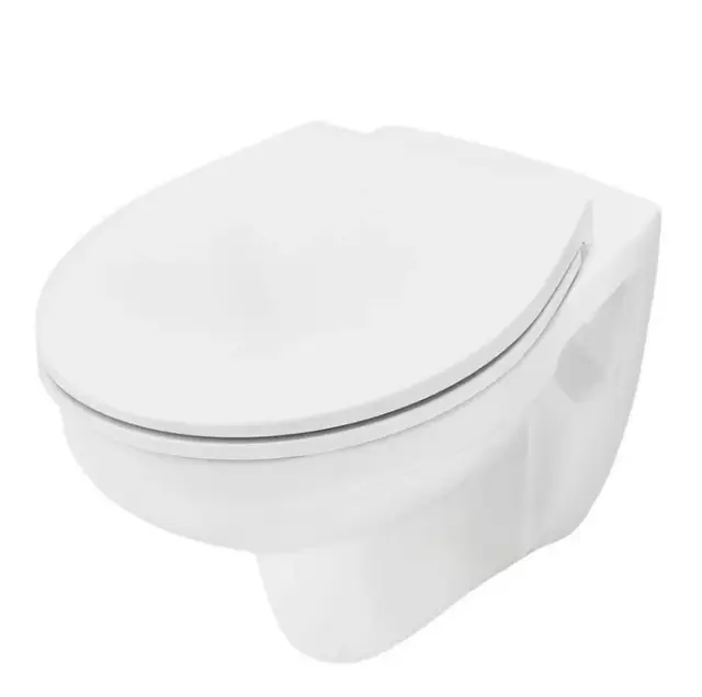 Tece Basic Унитаз подвесной 36х51,5 см, безободковый с крышкой soft-close, цвет: белый глянцевый 9700018