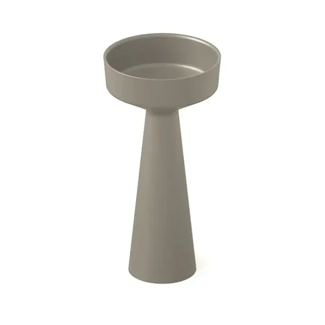 Dea Design Pedestal Basin Раковина напольная 42x42x85h см, Solid Surface, цвет: grey DD2018 425 3
