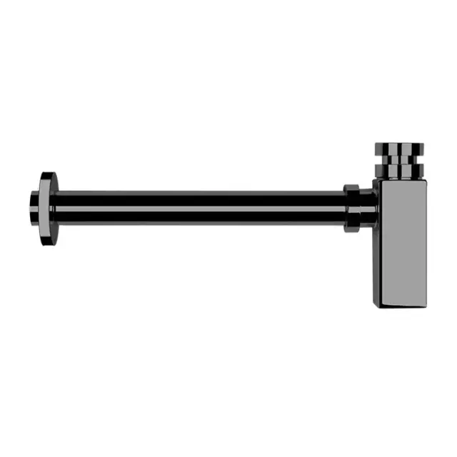 Gessi Eleganza Сифон для раковины, цвет: black metal brushed PVD 01410#707