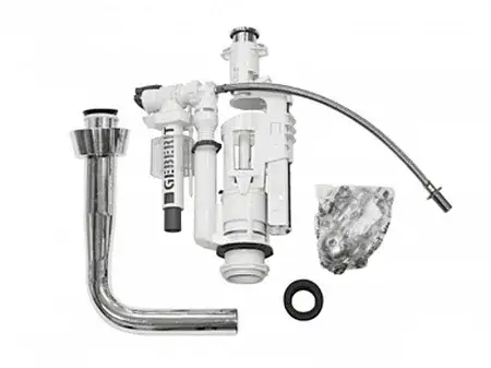 GSI Spares Смывной механизм с низкой трубой для бачка BZCR