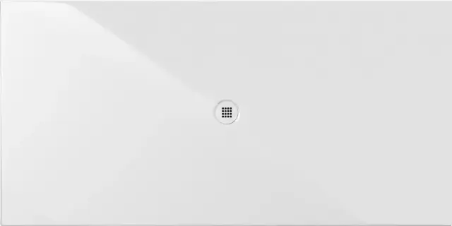 GSI Pura H2 Душевой поддон керамический 200x100x2,5h см, цвет: белый матовый 46201009