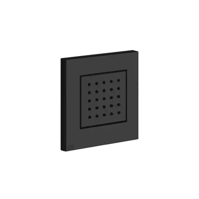 Gessi 316 Душевая форсунка регулируемая, внешняя часть, цвет: matte black 32984#299