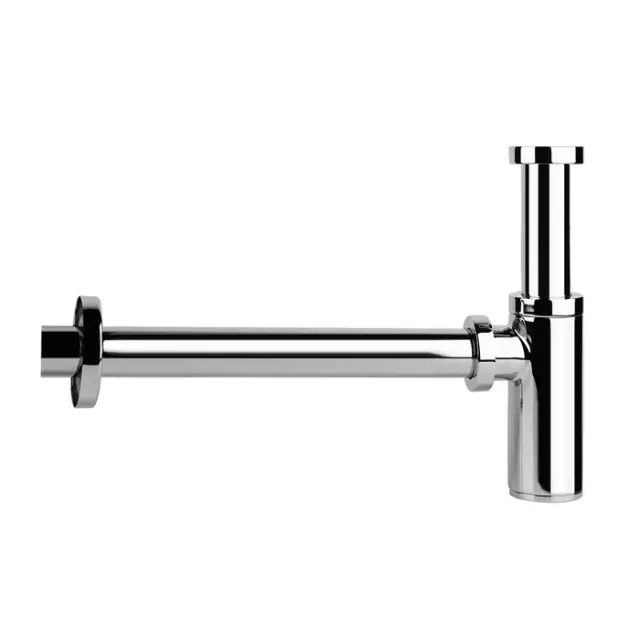 Gessi Technical Accessories Сифон для раковины, круглый, на 1 1/4, цвет: Chrome 01377#031