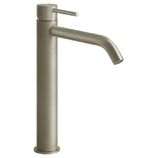 Gessi 316 Смеситель для раковины высокий без дон. клап. однорыч., цвет: warm bronze brushed PVD 54006#726