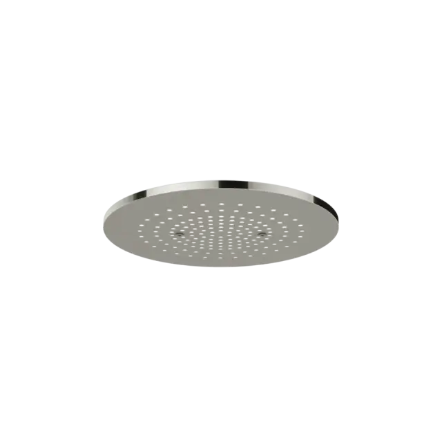 Gessi Afilo Верхний душ встраиваемый в потолок 36 см 1 вид струи, внешняя часть, цвет: mirror steel 57018#238