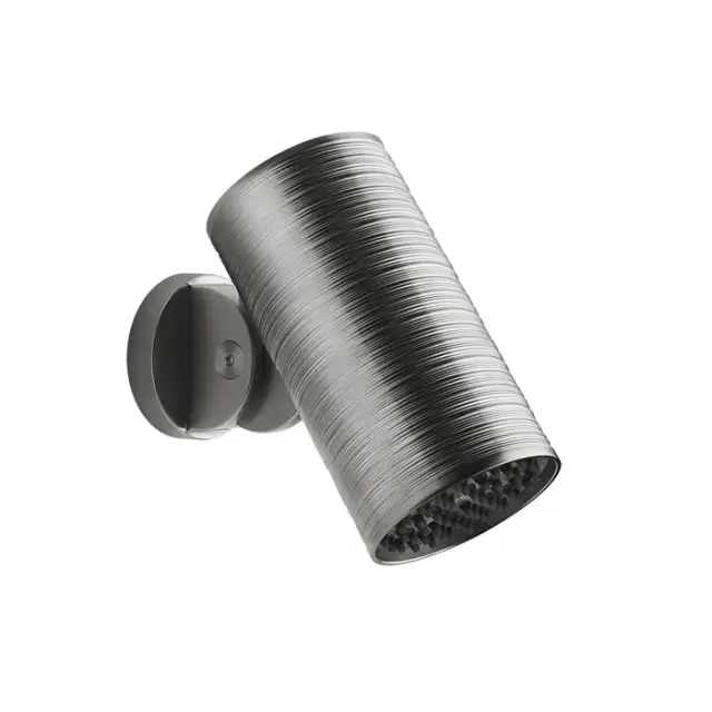 Gessi 316 Trame Верхний душ настенный 7,9 см 1 вид струи тропический ливень, цвет: steel brushed 57243#239
