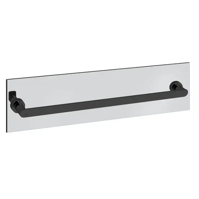Gessi Emporio Полотенцедержатель для крепления на стекло, 60 см, цвет: matte black 38913#299
