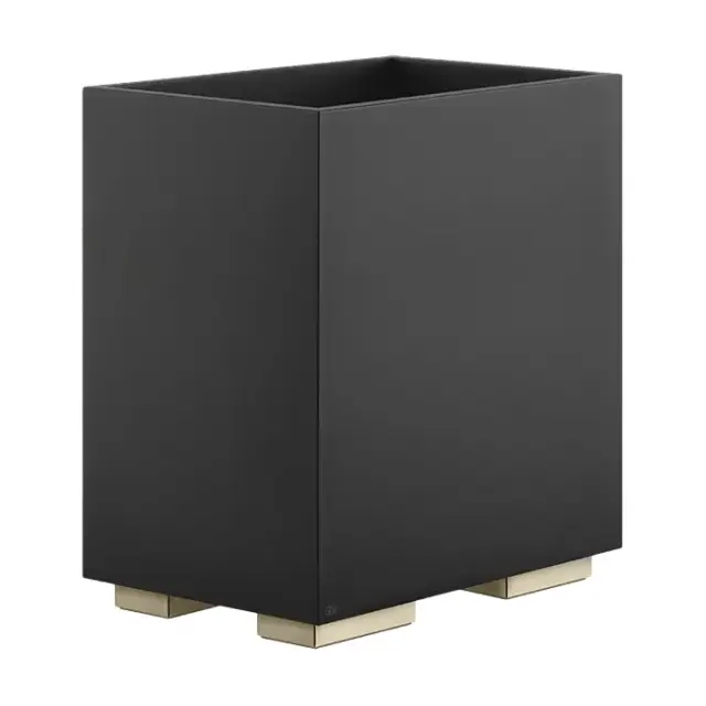 Gessi Inverso Корзина для мусора, 25x17x25,7h см, цвет: warm bronze brushed PVD 20991#726