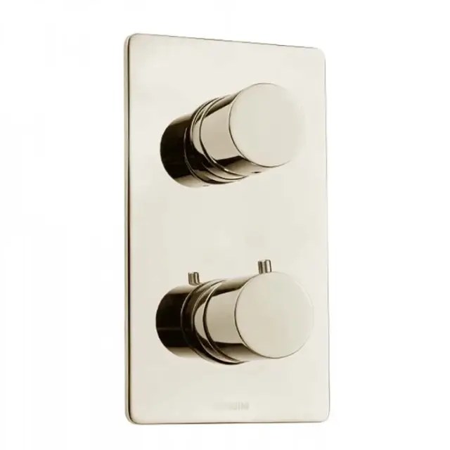 Bossini Oki Смеситель термостатический, встраиваемый, с девиатором, цвет: satin nickel Z00002.094