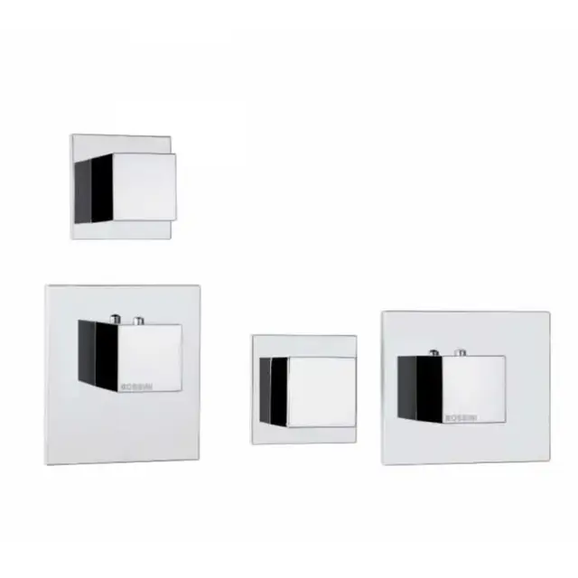Bossini Cube Смеситель термостатический, встраиваемый, с девиатором, цвет: chrome Z032201.030