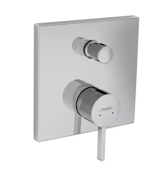 Hansgrohe Finoris Смеситель для ванны встраиваемый на 2 потребителя, внешняя часть, цвет: хром 76416000