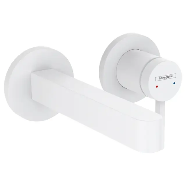 Hansgrohe Finoris Смеситель для раковины встраиваемый, внешняя часть, цвет: матовый белый 76051700