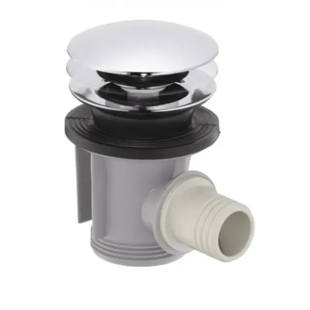 Hansgrohe Донный клапан для ванны Push-Open универсальный, цвет: хром 50107000