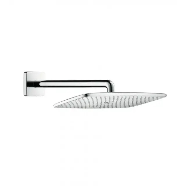Hansgrohe Raindance E Верхний душ 36x19 см EcoSmart, 1 режим, кронштейн настенный 39 см, цвет: хром 26605000