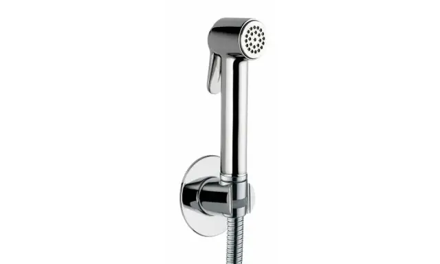 Bossini Paloma Brass Душевой гарнитур: душевая лейка 1 вид струи, держатель, шланг, цвет: chrome CA2001.030