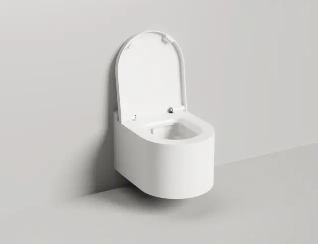 Salini Gemelli Подвесной унитаз S-Stone, округлый, цвет: светлые оттенкиRAL, матовый 240121KMF