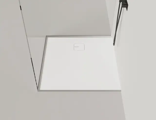 Salini Oasi Душевой поддон 100x100x3h см, цвет: белый матовый 120324M